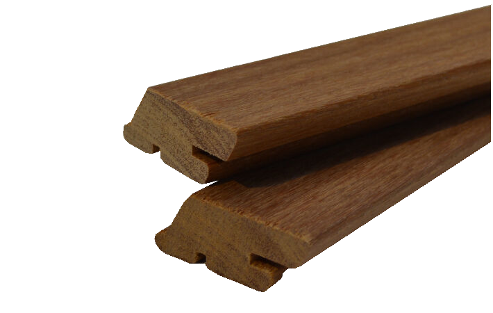 Cumaru KD Rhombusprofil TIGA 25 x 65 mm