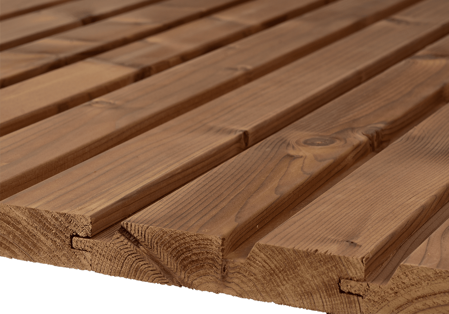 Skandinavische Thermofichte EMBLA Doppel-Rhombus 26 x 142 mm