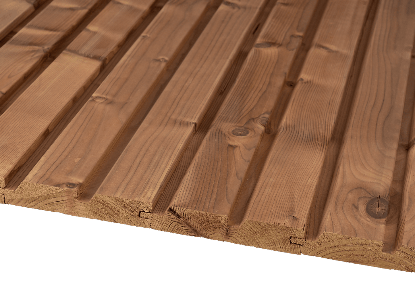Skandinavische Thermofichte EMBLA Doppel-Rhombus 26 x 142 mm