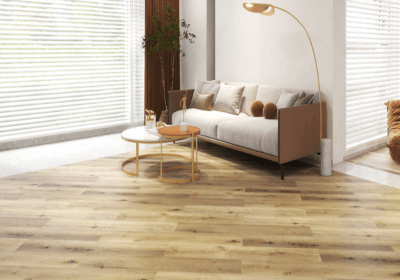 DECOTEC Rigid-Vinyl - Bodenbelag "Rustic Oak"