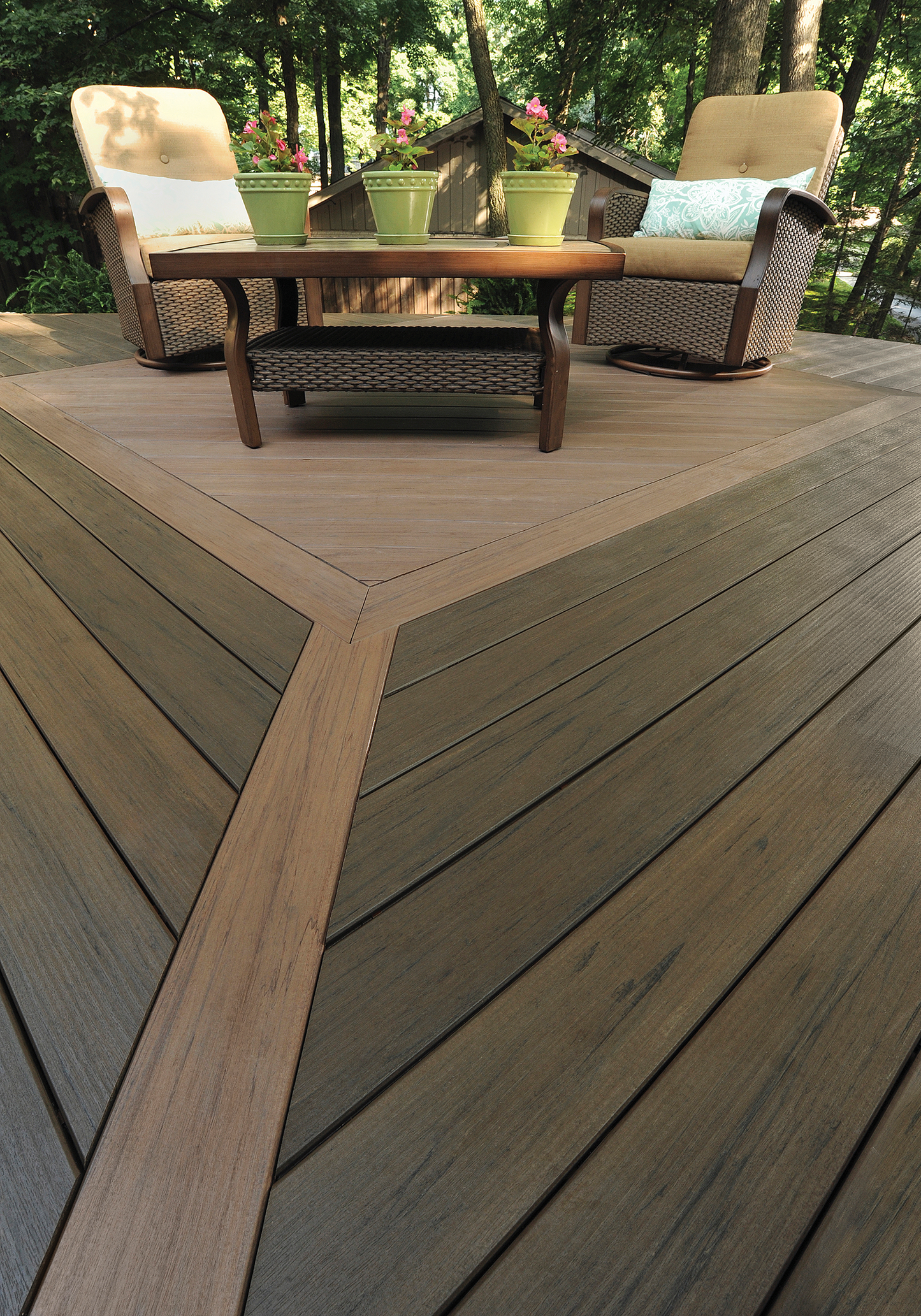 TimberTech WPC Dielen Legacy Pecan