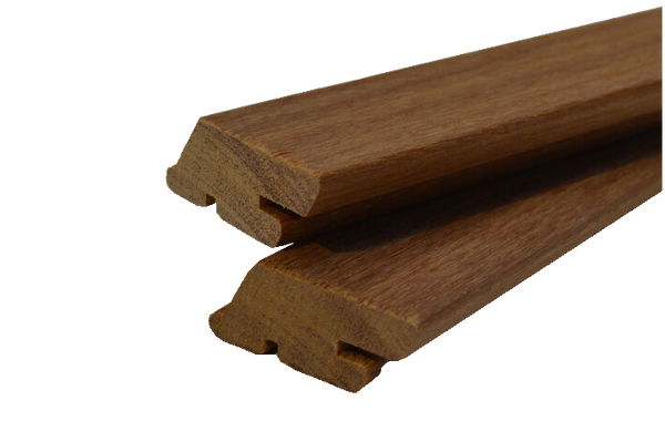 Cumaru KD Rhombusprofil TIGA 25 x 65 mm