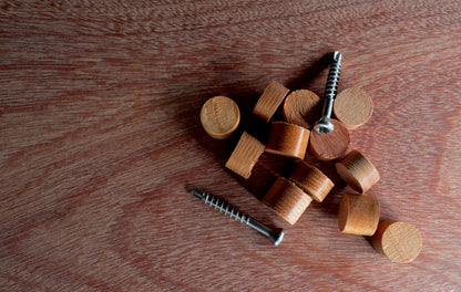 Dübel inkl. Schraube für Holz Unterkonstruktion