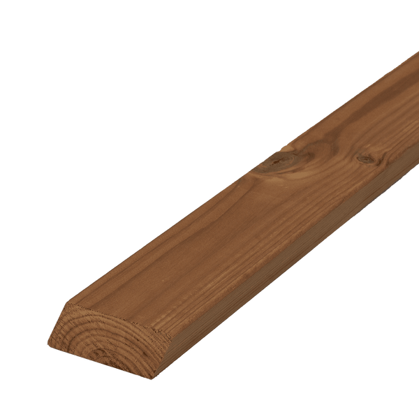 Skandinavische Thermokiefer EMBLA Rhombusleiste STANDARD 26 x 68 mm