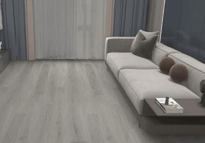 DECOTEC Vinyl - Bodenbelag "Platin Grey"