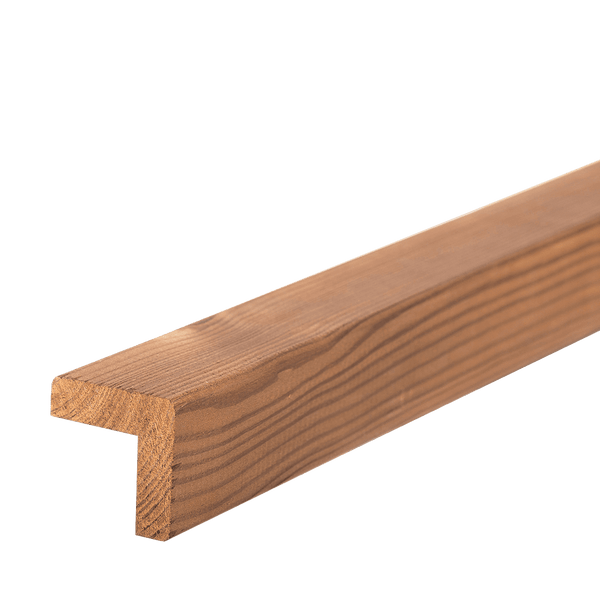 Skandinavische Thermokiefer EMBLA Winkelleiste 43 x 43 mm